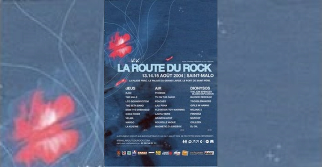 La Route du Rock 2004 Fort de Saint-Père, 13-14-15 août 2004